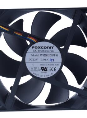 FOXCONN富士康12038 12V 0.90A PV123812DSPF 01戴尔散热风扇
