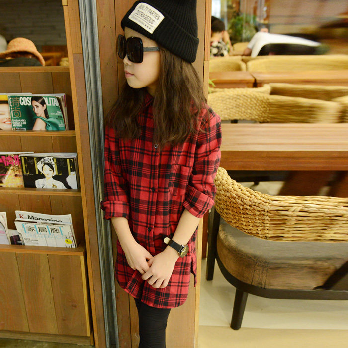 Chemise fille à manche longue - Ref 2084982 Image 3