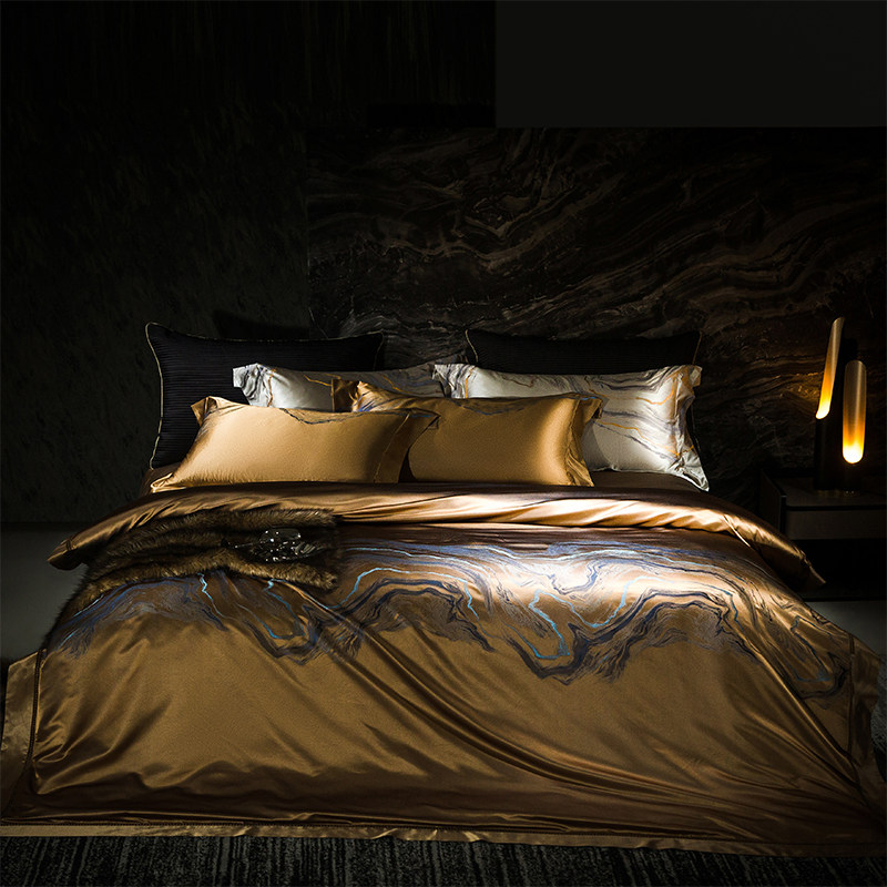 清悠居重磅真丝四件套100%桑蚕丝高端丝绸缎被套床单家纺床上用品,床上用品,床品套件/四件套/多件套,淘宝优惠券,粉丝福利购,淘宝优惠卷