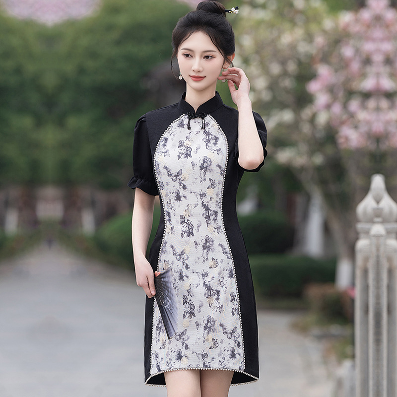 蔓楼兰官方逸红颜独特漂亮华族经典国际大牌旗袍先生崔万志旗舰店