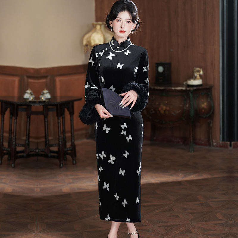 逸红颜官方懿菲独特漂亮槿爷四小姐名兰世家旗袍先生崔万志旗舰店