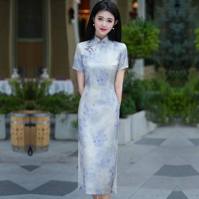 蔓楼兰官方逸红颜独特漂亮花样年华国际大牌旗袍先生崔万志旗舰店