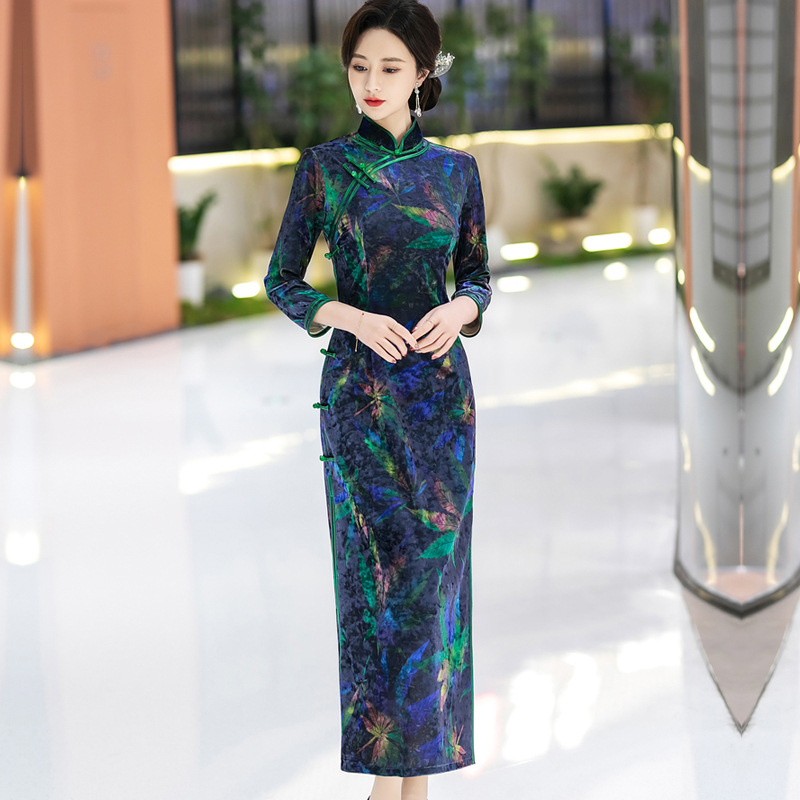 逸红颜官方懿菲独特漂亮槿爷四小姐名兰世家旗袍先生崔万志旗舰店