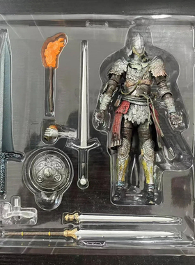 全款MaxFactory figma#624艾尔登法环白狼战鬼老头环可动周边手办