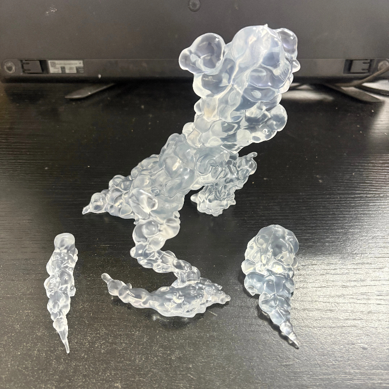 优质版EFFECT透明烟雾效果ko云雾特效件1/12场景百搭 可自改重涂