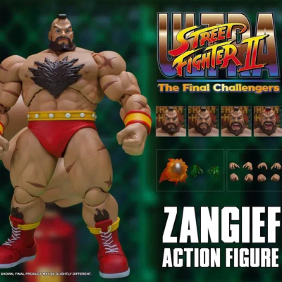 ST街头霸王1/12桑吉尔夫可动人偶关节可动模型手办摆件礼物限定版