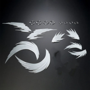 EFFECT烟雾风刃特效件1 12龙珠假面骑士可动手办战斗场景百搭模型