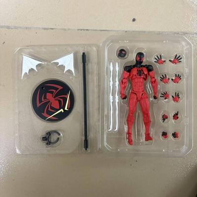 二厂MESSTOYS凯恩帕克猩红邻居猩红蜘蛛侠红战衣关节可动手办模型