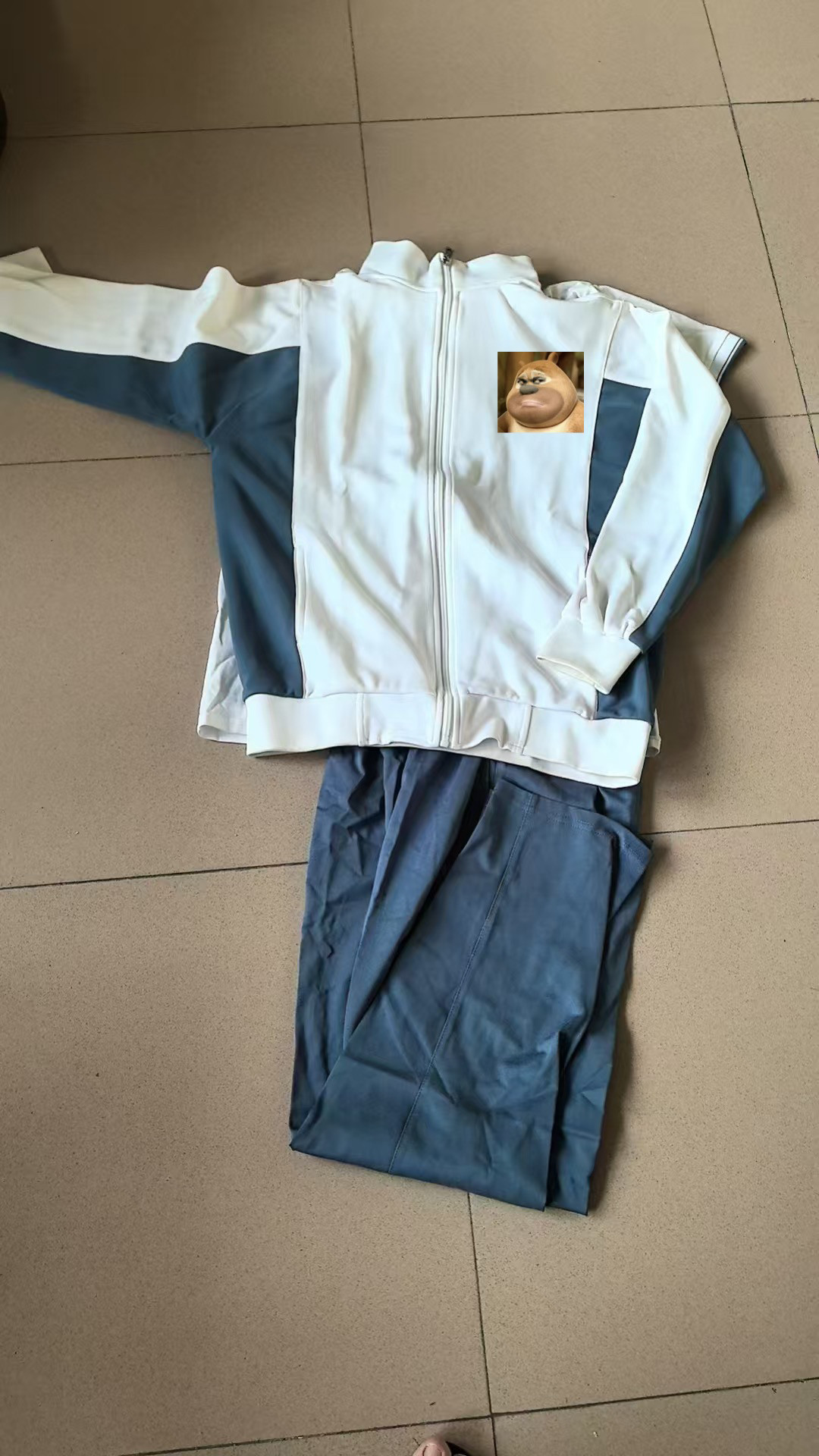 LKKL中学生校服班服长袖长裤套装男女生同款运动休闲套装不含校徽