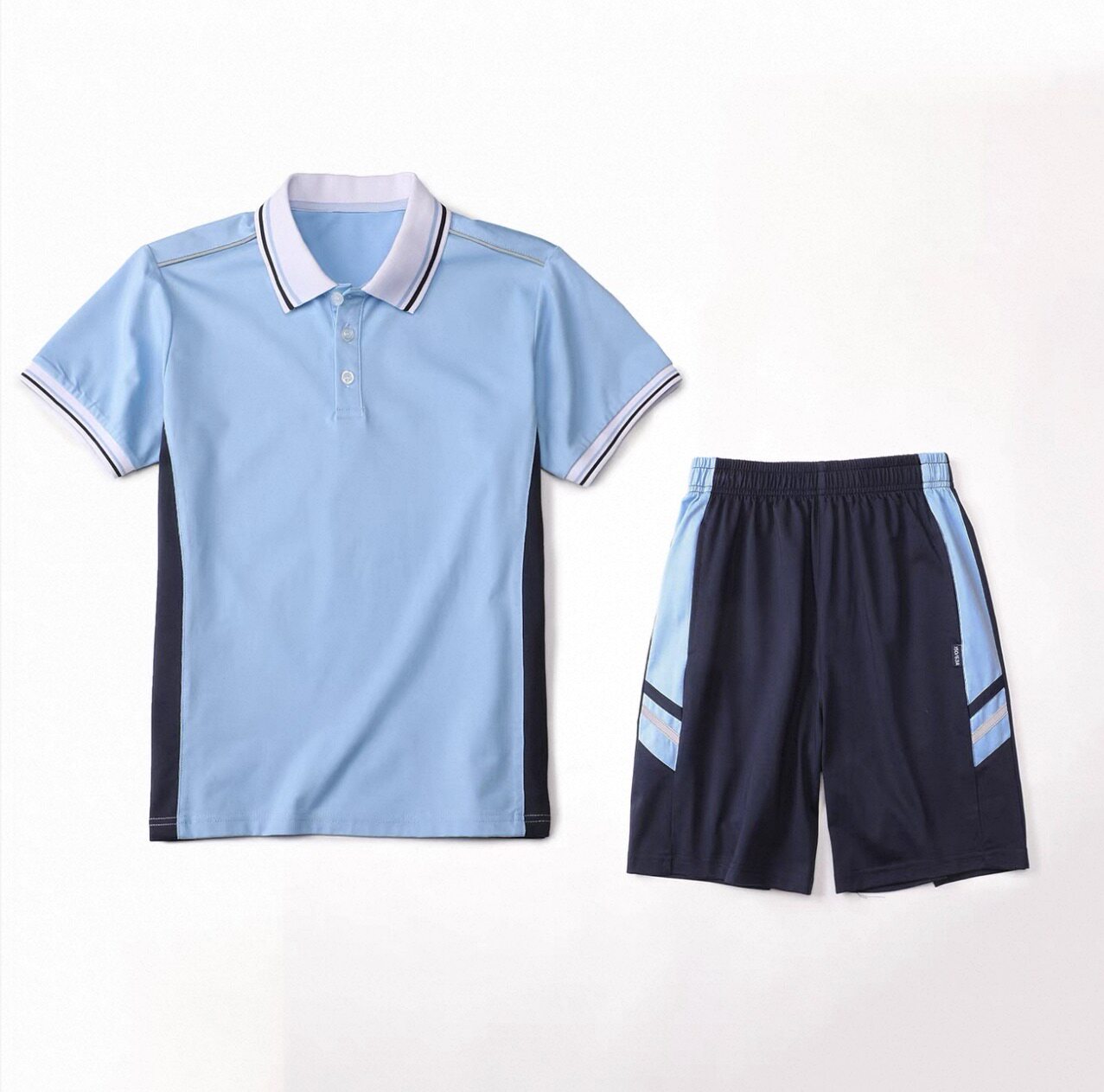 JRRJ江西南昌中学夏季校服班服短袖短裤短裙长裤套装男生女生同款