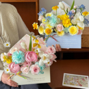 星语 盒礼盒diy 春日花盒创意花信系列情书花盒信封盒精致花束包装