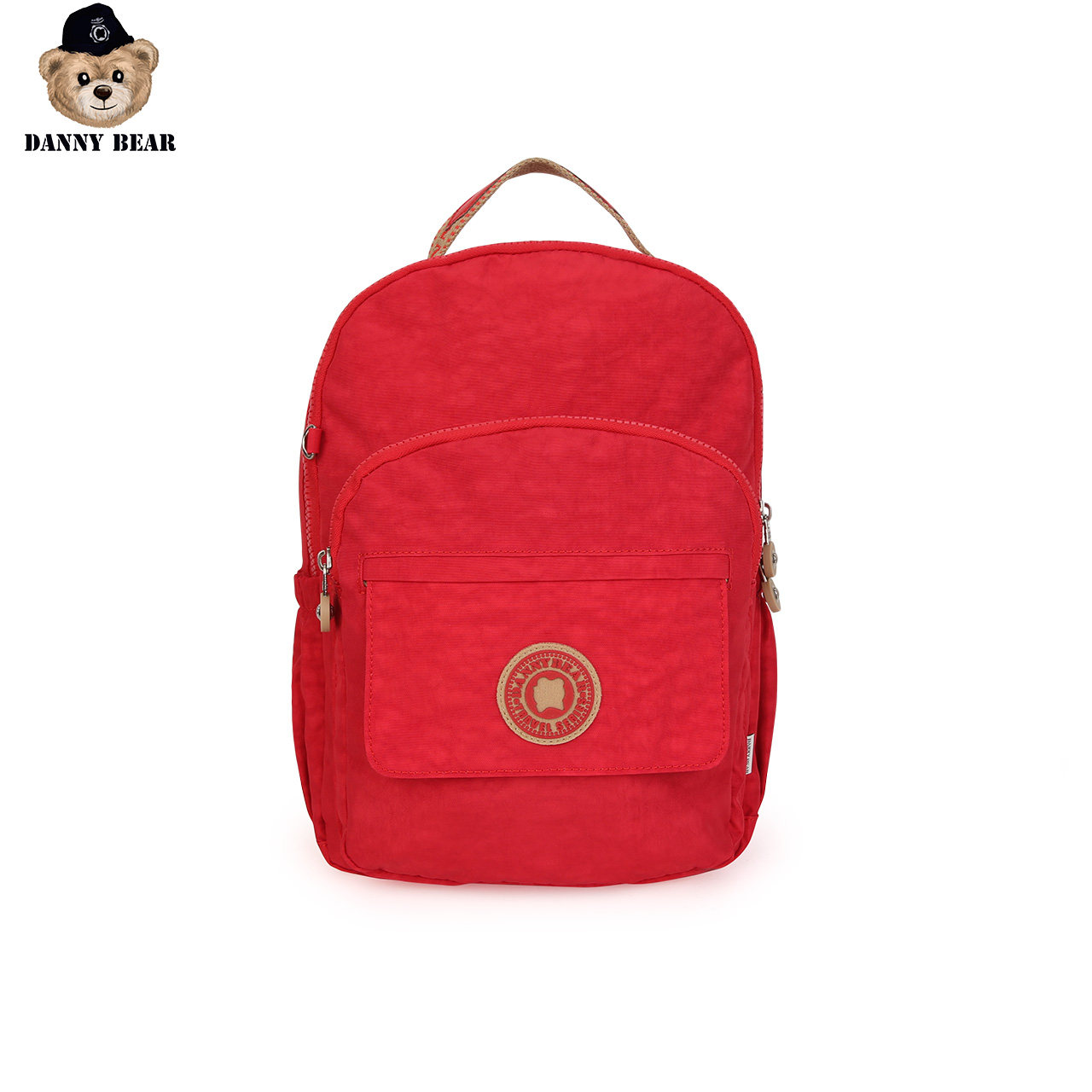 Danny Bear/丹尼熊男女双肩包可爱小背包简约PVC女包包DTB9918055