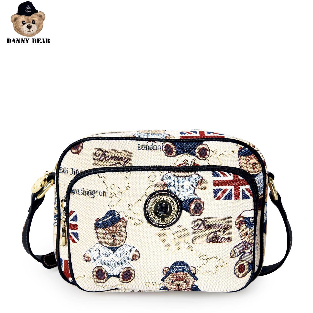 丹尼熊斜挎包女 2020新款商场同款航海熊简约单肩包包DBTB9915010