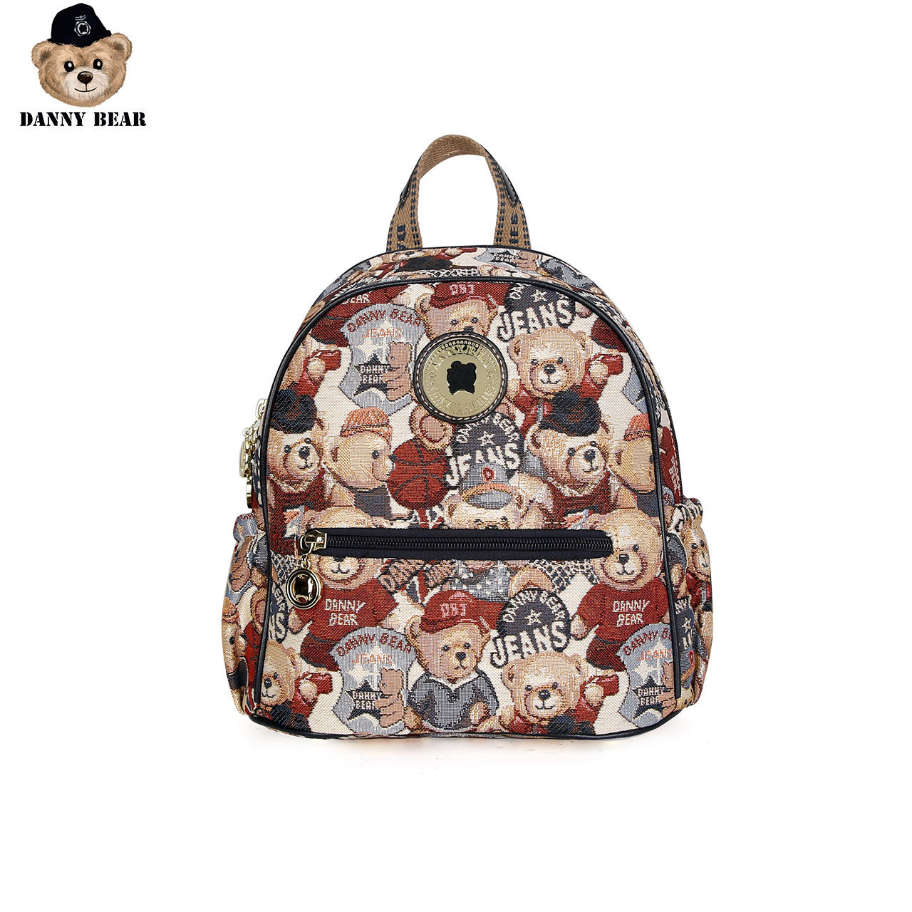 丹尼熊爱旅行小背包学生书包双肩包女 学院风休闲韩版DMB9115102