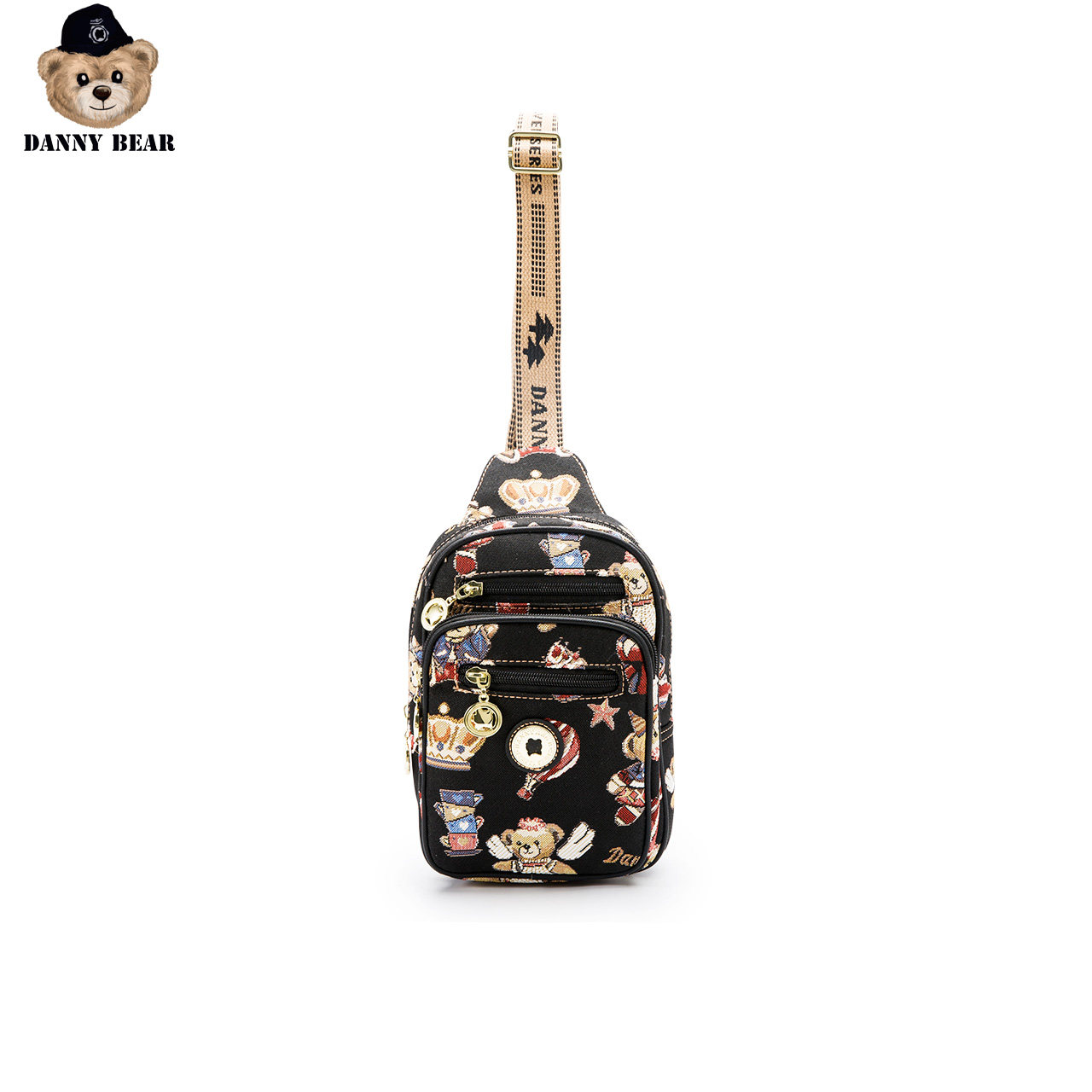 Danny Bear/丹尼熊胸包DMB9915068-201