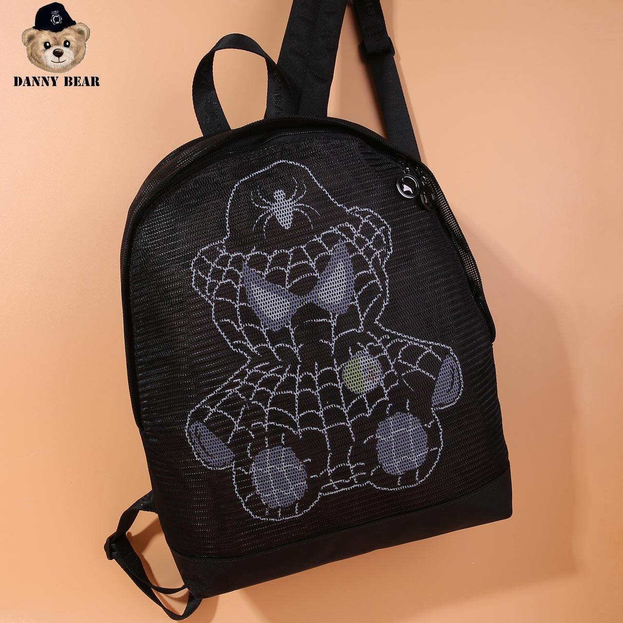 丹尼熊背包学生书包男女双肩包 新品潮酷个性双肩包DBTB9915036