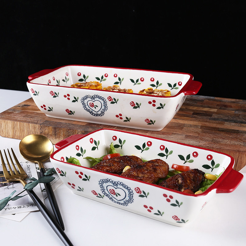 华孚陶瓷盘烤箱烤盘芝士焗盘