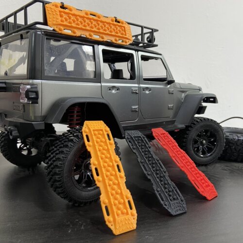 1/12莽牛模型攀爬车专用仿真件装饰MN128 LC79 MN99S脱困板防滑板