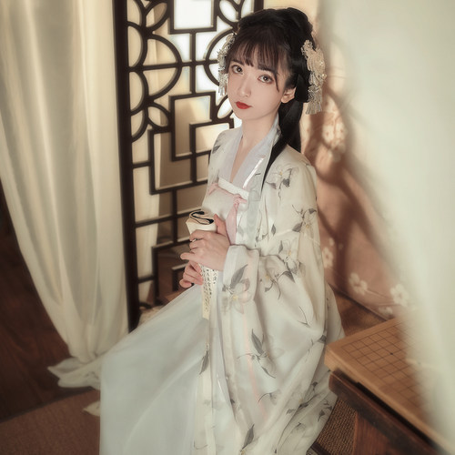汉服女古装蜀梦秀中国风齐胸襦裙