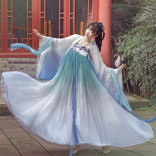 蜀梦秀古装汉服女中国风齐胸襦裙