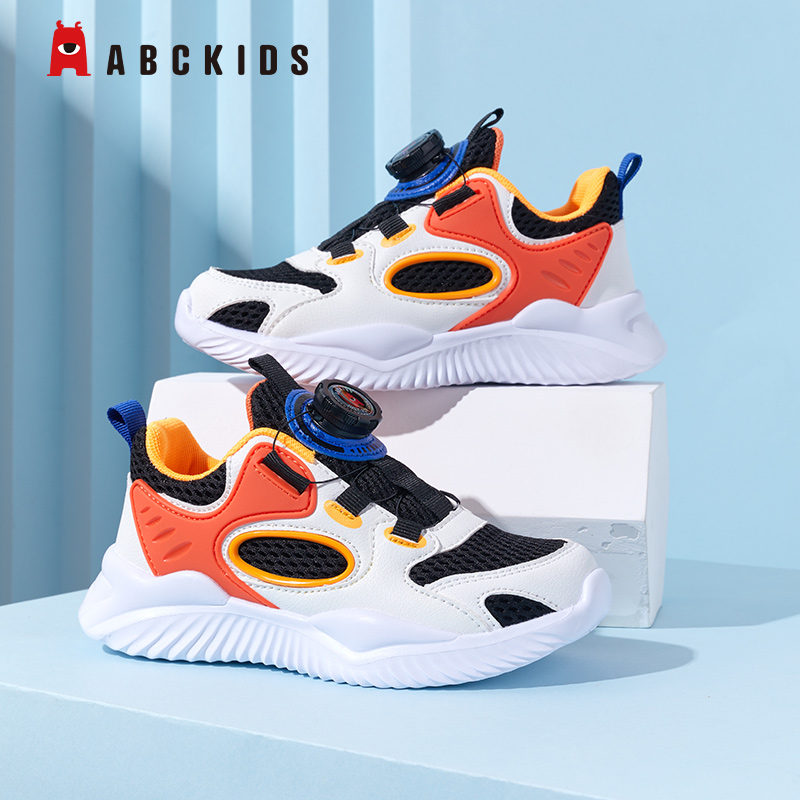 abckids旋转扣休闲儿童运动鞋