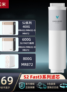 适用云米净水器滤芯400G 600G 800G MR432 MR472 MR632-D MR872