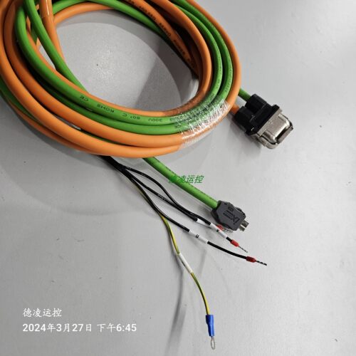 西门子S200低惯量伺服连接双重混合电缆6FX3502/3802-7CD01-1AD0