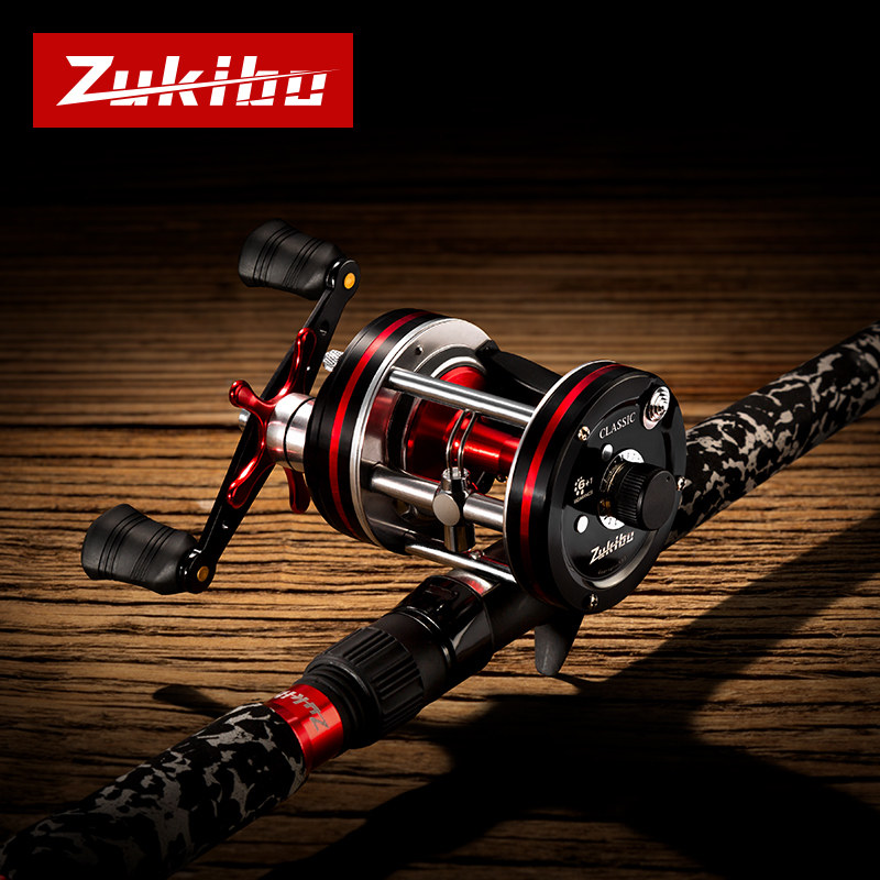 致尊坊鼓轮 全金属鱼轮不锈钢远投线轮路亚轮雷强打黑渔轮船海钓