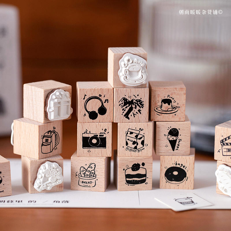 生活日常迷你手帐印章套装