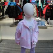 特步儿童2026夏季 女小童单风衣连帽防晒休闲外套674224143091 新款