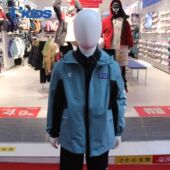 乔丹儿童冲锋衣男大童26春新款 子可拆梭织外套风衣TDAFDA262023 袖