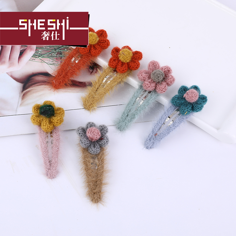 头饰花朵韩版儿童发夹