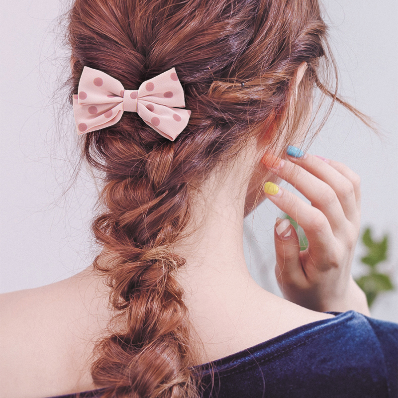 黑色超仙顶夹韩国头饰发卡