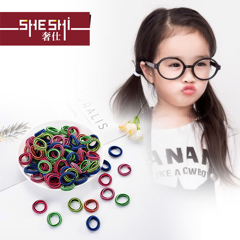 儿童皮筋不伤发女童头绳韩国宝宝发饰发圈扎头发橡皮筋小女孩头饰