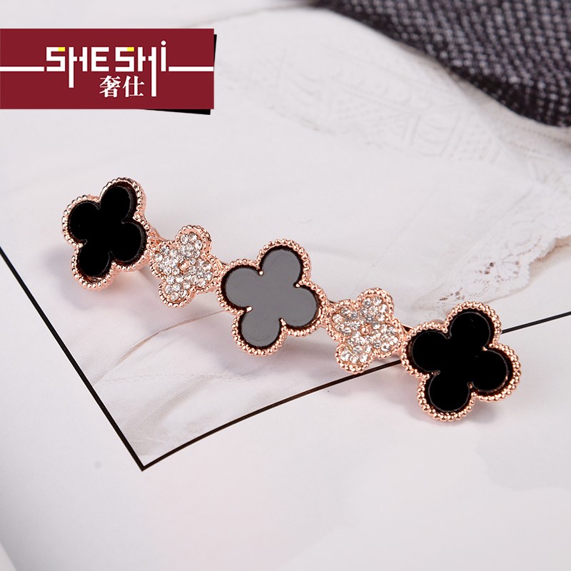 仿珍珠小号弹簧韩国马尾夹日发饰