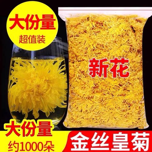 特级金丝皇菊一朵一杯散装包邮