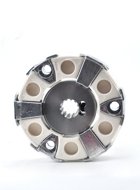 挖掘机配件R80-7 山东重友913厦工808 809液压泵联轴器连接胶铝块