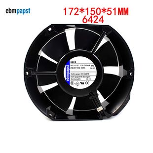 德国 17W 6424风机风扇 24V 172x51mm变频器散热风扇 6424 原装