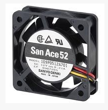 109P0524H7D01 24V 0.05A 原装日本 52*52*15MM设备风扇