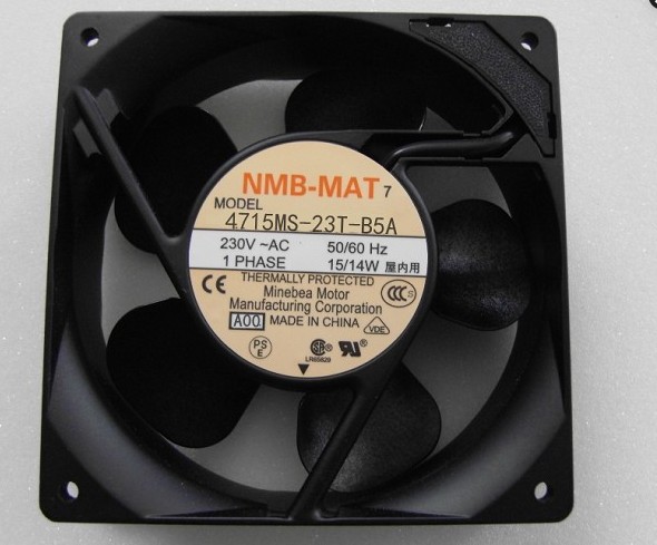 4715MS-23T-B5A-A00 NMB-MAT 美培亚 12CM 12038 230V 机柜风扇