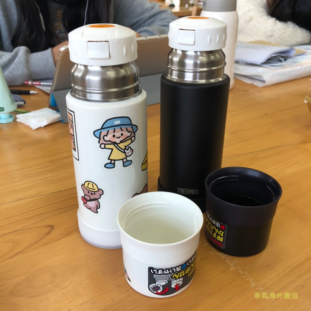 日本进口thermos膳魔师保温保冷杯子弹头带盖杯子FFM500ml 350ml 餐饮具 保温杯 原图主图