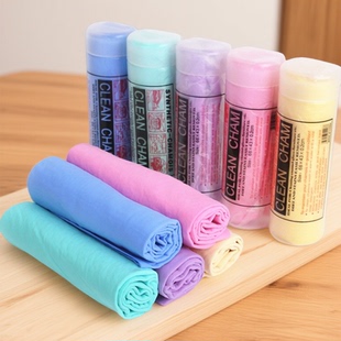 鹿皮巾擦车巾吸水不掉毛汽车擦玻璃专用无痕麂皮抹布洗车毛巾宠物