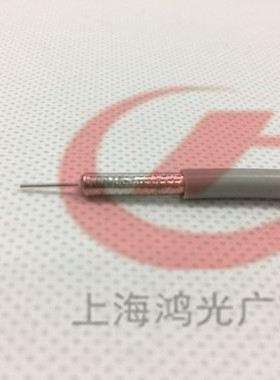 鸿光广茂半柔半刚同轴射频电缆 RG402(1/0.94)   1m