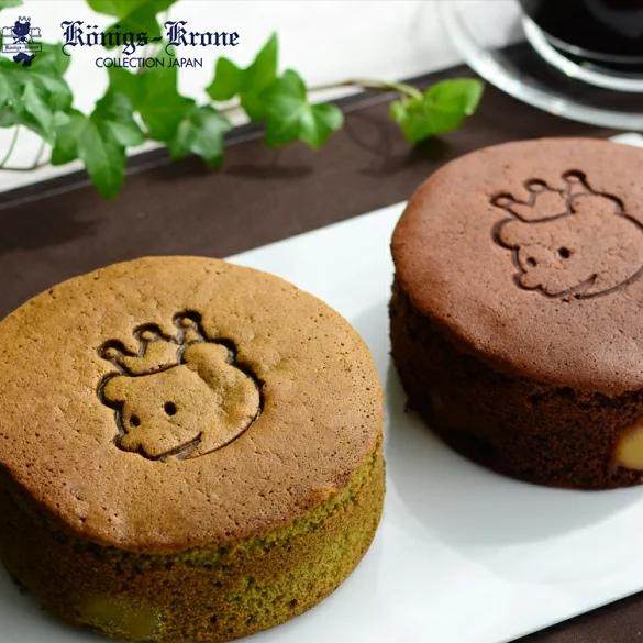 订购 日本 神户konigs krone 抹茶栗子蛋糕/巧克力栗子蛋糕 1本入