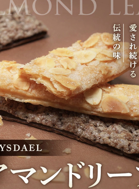 订购 日本Ruysdael Almond Leaf黄油杏仁叶烤杏仁片香酥薄脆饼干