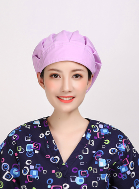 长发手术室牙科美容师工作帽
