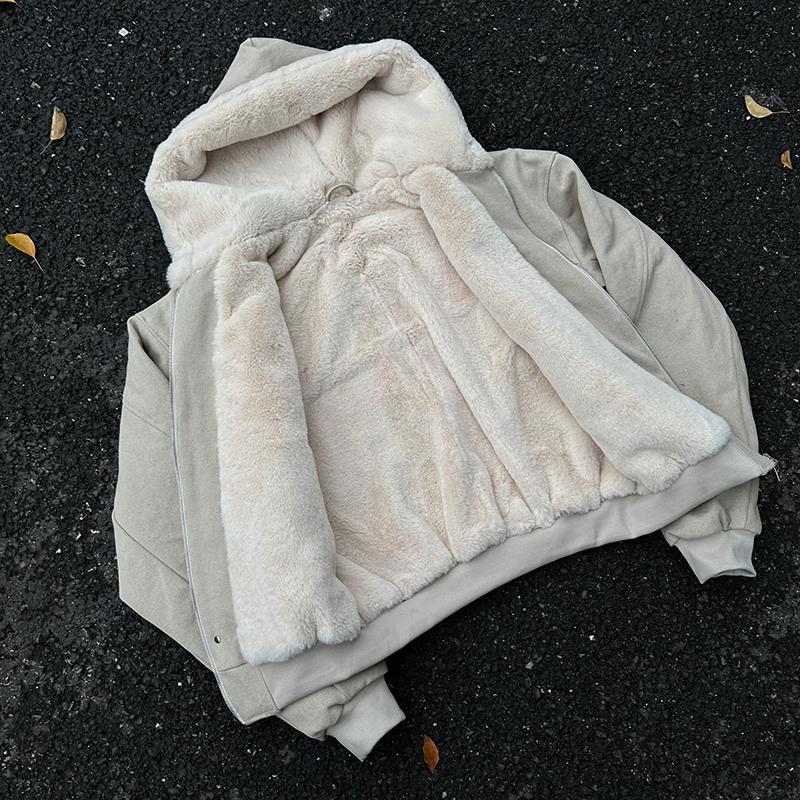2025加绒座山雕加绒加厚夹克