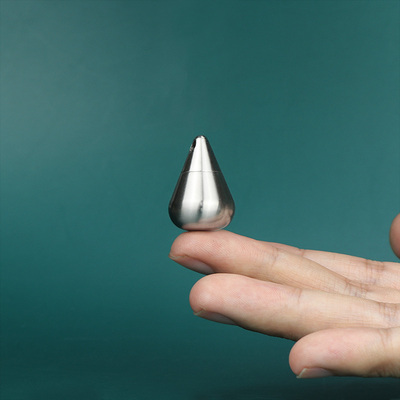 创意吊坠美观小药盒密封防水仓轻便随身小药瓶抗锈纯钛金属药盒子