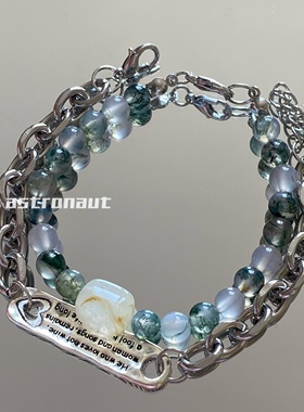 天然玛瑙手链小众原创