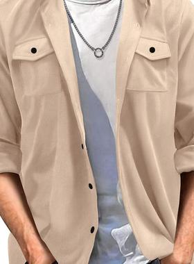 Spring and autumn casual loose jacket top  休闲宽松夹克上衣